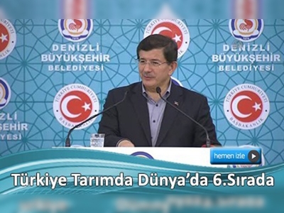 Başbakan Davutoğlu Denizlililerle buluştu