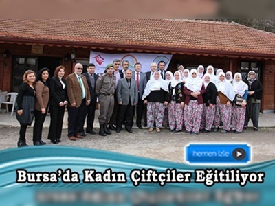 2015 yılı kadın çiftçi eğitimleri başladı