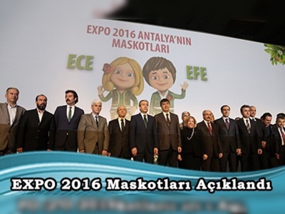 EXPO 2016 Antalya'yı Ece ve Efe Tanıtacak      