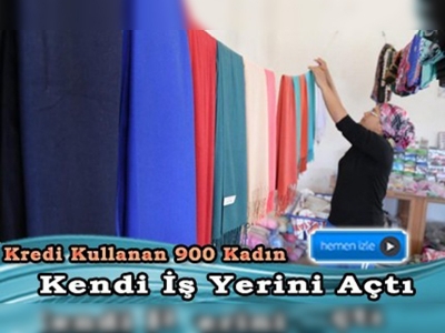 Kadına ''Mikro'' destek ''Makro'' değişim getirdi 