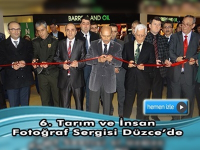 Düzceli sanatseverler tarım fotoğraflarıyla buluştu