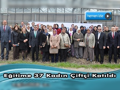 Kadın çiftçiler tarımsal yeniliklerle buluşuyor