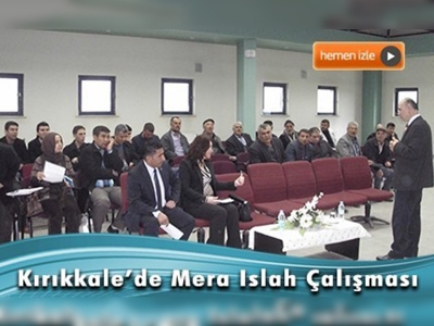 Kırıkkale'de mera ıslah çalışmaları sürüyor