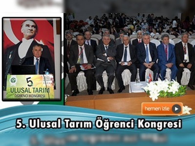 5. Ulusal Tarım Öğrenci Kongresi