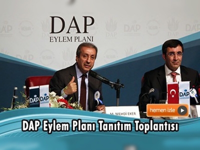 Doğu Anadolu Projesi eylem planı tanıtım toplantısı Erzurum'da yapıldı