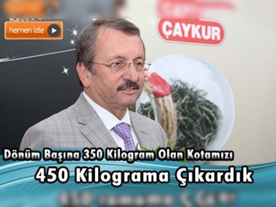 ÇAYKUR Genel Müdürü Sütlüoğlu