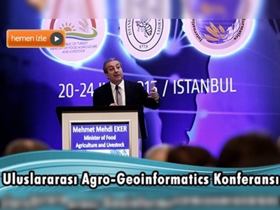 4. Uluslararası Agro-Geoinformatics 2015 Konferansı Başladı