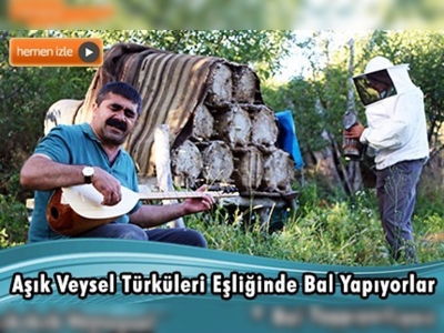 Arılara sazlı sözlü ''bal terapisi''