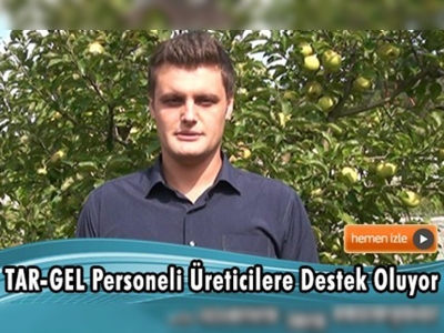 Balıkesir'de TAR-GEL personeli üreticilere destek oluyor