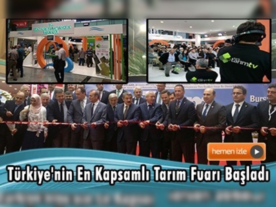 7 İklim Coğrafyasına Hitap Eden BURTARIM 2015 Fuarı Açıldı