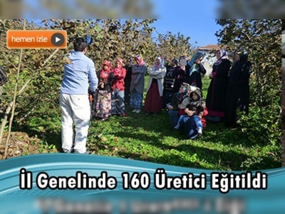 Düzce'de fındıkta budama elemanı eğitimi tamamlandı