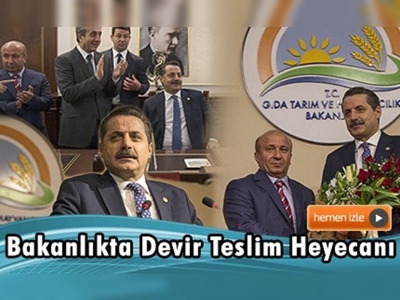 Gıda Tarım ve Hayvancılık Bakanı Faruk Çelik oldu