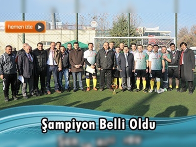 Futbol Turnuvası'nın Şampiyonu Özel Kalem