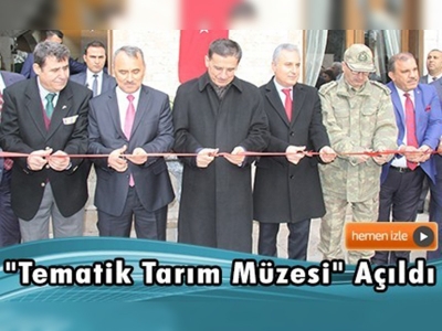 Hatay'da 445 Metrekarelik Tarım Müzesi