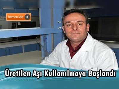 Şap aşısı ürettiler