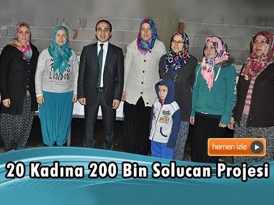 Solucan gübresi kadınların geçim kaynağı olacak