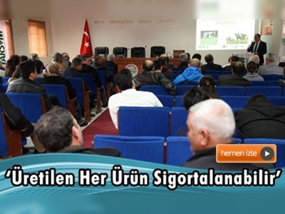 Tarım Sigortaları 2016 Yılı Uygulamaları Konferansı yapıldı