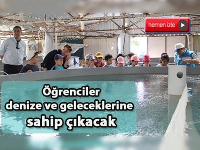 Muğla'da öğrencilere balıkçılık eğitimi verildi