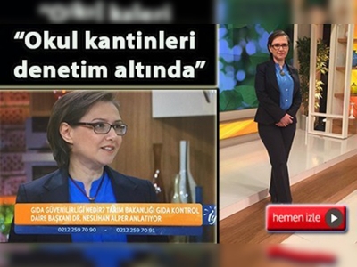 Okul kantinleri denetim altında