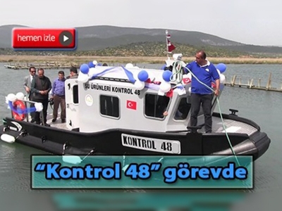 Muğla'da su ürünleri denetimi için yeni tekne