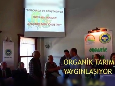 Bozcaada ve Gökçeada'da Organik Tarım Çalıştayı Düzenlendi