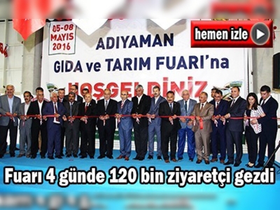 Adıyaman Tarım Fuarı'na ziyaretçi akını