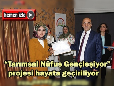 Düzceli çiftçi kursiyerler sertifikalarını törenle aldı