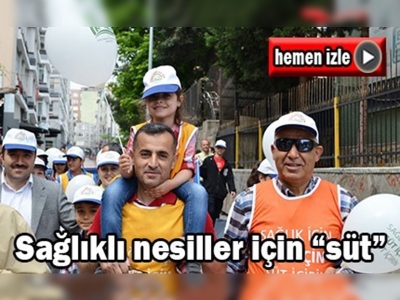 Samsun'da süt şenliği