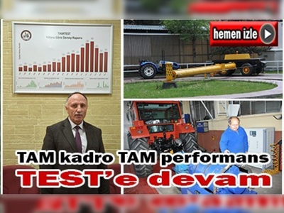 TAMTEST'te OECD onaylı testler yapılıyor