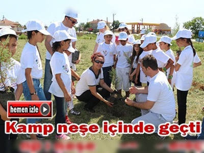 Lider Çocuk Tarım Kampı neşe içinde geçti