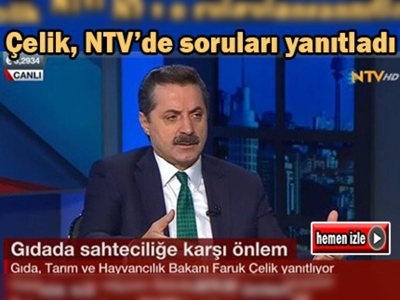 Bakan Çelik canlı yayında konuştu