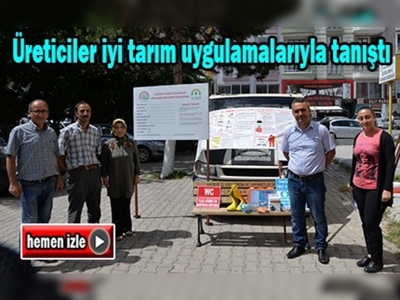 Kayseri'de iyi tarım uygulamasında artış