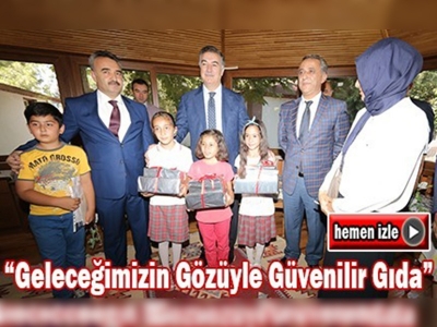 Minik ellerden güvenilir gıda resmi