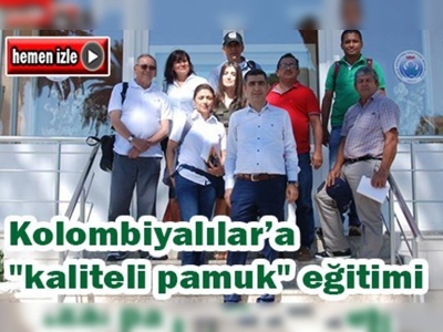 Kolombiya Tarım ve Kırsal Gelişim Bakanlığı personeline eğitim