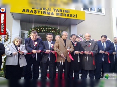 Türkiye'nin ilk Enerji Tarımı Araştırma Merkezi açıldı