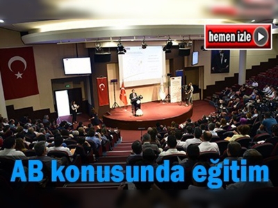 Bin 400 personele AB konusunda eğitim