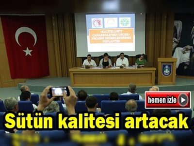 ''Kaliteli Süt Çanakkale'den Geçer''