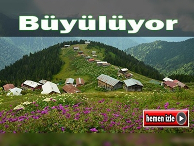 Çamlıhemşin yaylaları büyülüyor