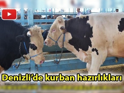 Denizli'de kurban bayramı için tüm önlemler alındı