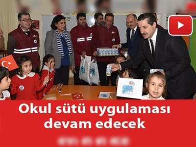 Yeni eğitim - öğretim yılının ilk sütleri şubat 2017'de dağıtılacak