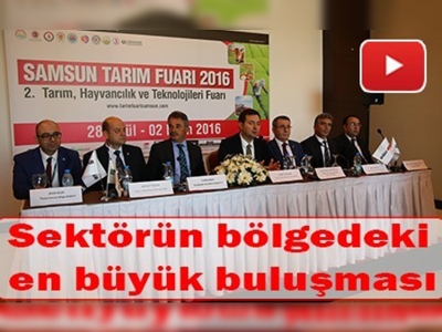 Samsun Tarım Fuarı açıldı