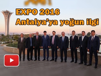 Expo Fuarı'na günde 60 bin ziyaretçi