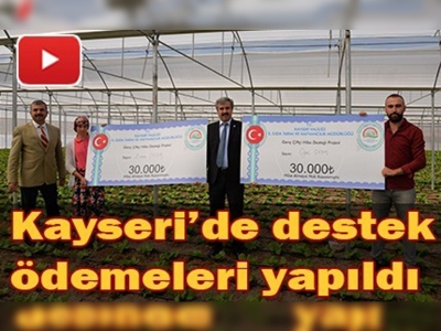 Genç çiftçilere hibe destekleri ödenmeye başlandı