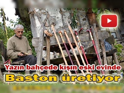 Baba mesleği bastonculuğa devam ediyor