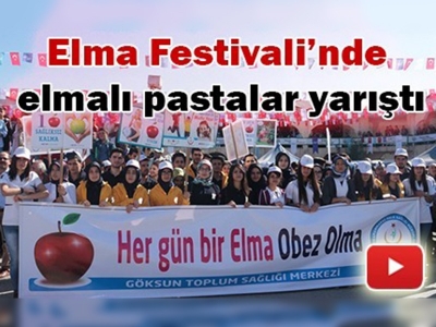 Göksun'da ''Elma Festivali'' yapıldı