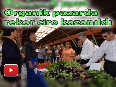 Kayseri'deki organik pazarlar sezon kapanışını yaptı