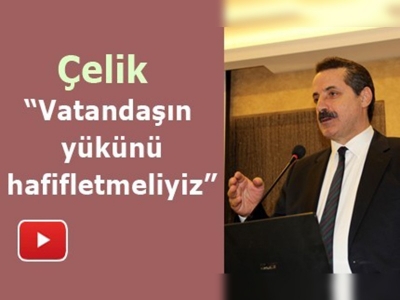 Bakan Çelik Sivas'ta