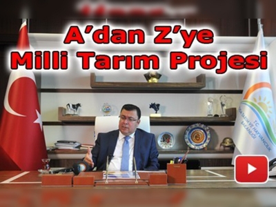 Akdamar Milli Tarım Projesi'ni anlattı