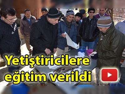 Alabalık yetiştiriciliği eğitimi