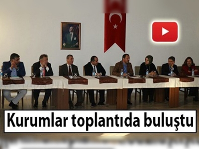 Elazığ'da değerlendirme toplantısı